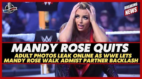 Rose’s release comes in the wake of several nude photo and video leaks from her BrandArmy page, which is a paid content site similar to OnlyFans. UPDATE: More Details Emerge In Mandy Rose Reportedly Being Fired By WWE Over Leaked Photos, Videos. “WWE officials felt they were put in a tough position based on the content she …